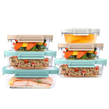 Bentgo 12-Piece Glass Food Storage Set with Lids, Meal &amp; Lunch Container... - £41.01 GBP