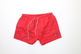 Vtg 90s Nautica Mens Large Faded Spell Out Yacht Club Lined Shorts Swim Trunks - £35.00 GBP