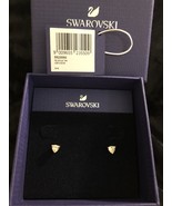 Swarovski Trillion Stud Gold-Tone Earrings - €42,60 EUR