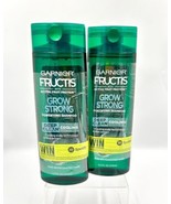 (2) Garnier Fructis Grow Strong Cooling Shampoo 2-in-1 Hair &amp; Scalp for ... - €19,56 EUR