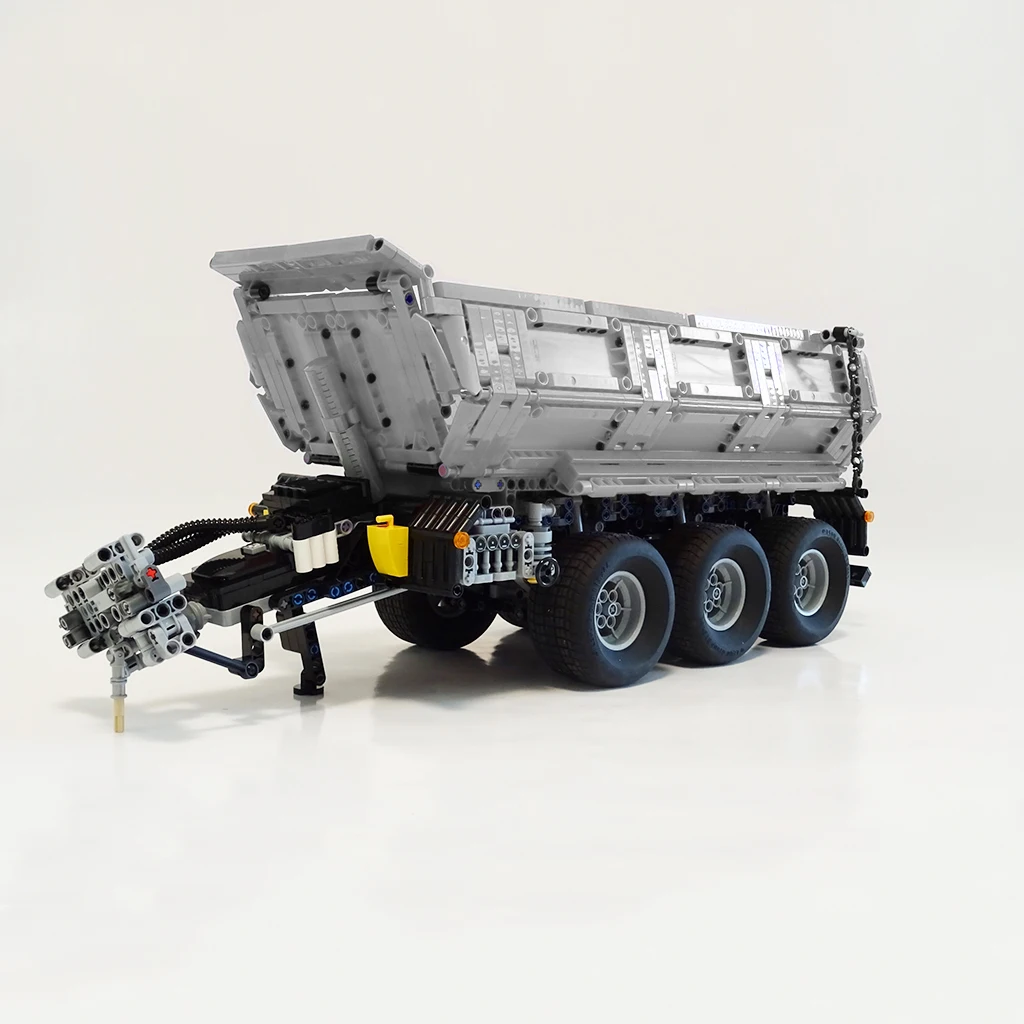 2020high-tech building block trailer MOC-8830 is suitable for 42054 tractor dump - £194.51 GBP
