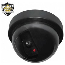 IMITATION Dome CAMERA Flashing LED Light fake dummy security Surveillanc... - £22.13 GBP