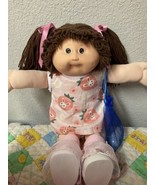 Vintage Cabbage Patch Kid Brown Hair Brown Eyes HM#5 1988 KT Factory - £173.75 GBP