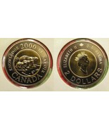2000 Canada Two Dollar $2.00 Knowledge Twoonie Specimen Proof Bear &amp; Cubs - $10.44
