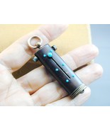 1800&#39;s Bronze Turquoise Jeweled 4 Telescoping Etui Tool FOB Chatelaine P... - £196.94 GBP