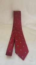 Givenchy Red Tie with ?? objects! Are they pulleys? Are they nautical? You guess - £9.12 GBP