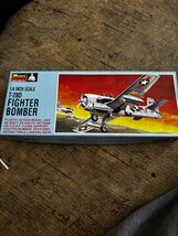 Monogram moel kit T-28D Fighter Bomber 1/4 inch sealed parts - $20.00