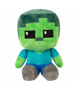 Cartoon Minecraft Game Plush Toy Zombie Steve Soft Stuffed Doll Kids Gif... - $21.86 CAD