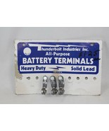 Vintage Thunderbolt Industries Battery Terminals Store Display w/ 2 Term... - £12.08 GBP