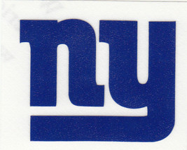 REFLECTIVE New York Giants fire helmet motorcycle hard hat decal sticker... - £2.76 GBP