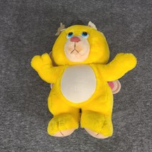Hasbro Butter Bear Wuzzles 11 inch Plush 1984 Yellow Butterfly Wing Bear... - £15.09 GBP