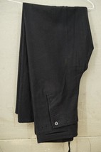 US Military Coast Guard Vintage Uniform Pants Wool Lace Up Button Flap 32&quot; Waist - £36.66 GBP