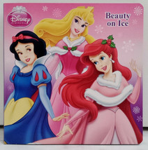 Disney Princess Cinderella Cinderella Belle Aurora Ariel Beauty On Ice Book - £3.13 GBP