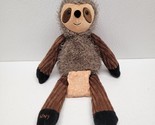 Scentsy Buddy Suzie Sloth Plush Brown Corduroy &amp; Caramel Apple Craze Sce... - $20.69