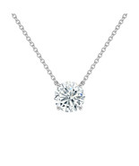Lab Grown Diamond Solitaire Floating Pendant Round 2.00 ct. tw. (G-H, VS... - $1,914.79 CAD