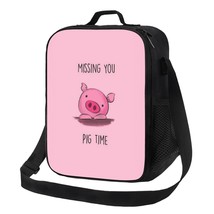 Missing You Pig Time Lunch Bag - $22.50