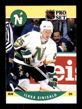 1990-91 Pro Set #461 Ilkka Sinisalo Minnesota North Stars - $1.88