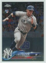 227C~ 2018 Topps Chrome Update Clint Frazier RC New York Yankees #HMT21 Rookie - £0.98 GBP