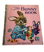 The Bunny Book 1955 Hardcover Vintage Little Golden Book 2nd Edition &quot;B&quot; - £7.77 GBP