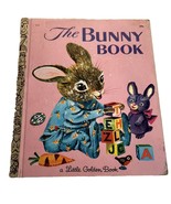 The Bunny Book 1955 Hardcover Vintage Little Golden Book 2nd Edition &quot;B&quot; - £7.39 GBP