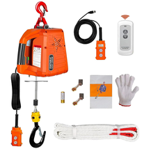 3 in 1 Electric Hoist Winch - 2200LBS 38FT 110V Manual, Wired and Wirele... - $281.47