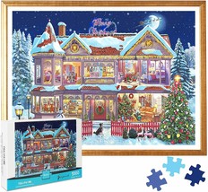 Traipaink Christmas-Themed 1000 Piece Puzzle - $8.99