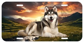 ALASKAN MALAMUTE PET DOG CAN PERSONALIZE NOVELTY METAL LICENSE PLATE 2T - £6.87 GBP+