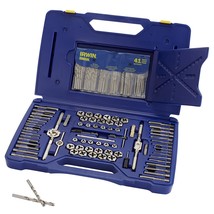 IRWIN Tap And Die Set with Drill Bits, Machine Screw/SAE/Metric, 117-Piece (2637 - £449.79 GBP