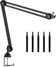 Heavy Duty Mic Arm Stand Suspension Scissor Boom Stands With Internal Springs, - $64.96