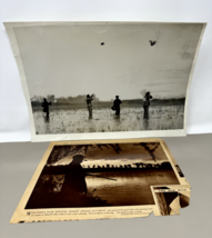 Hunters 1937 Wisconsin Oversized Photo + Clipping - Ducks, Mallards, Teal 15x11 - £106.19 GBP