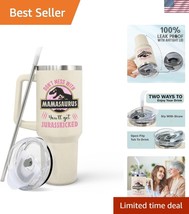 40 Oz Glitter Mom Tumbler - Unbreakable Gift for Christmas, Birthdays &amp; ... - $39.00