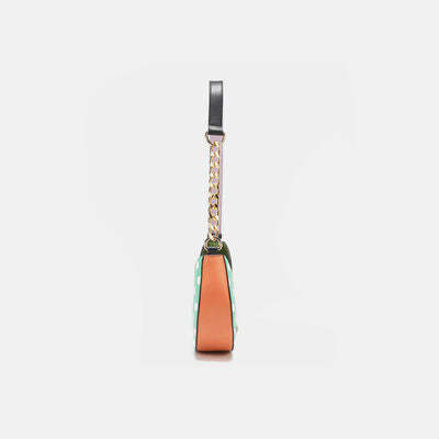 Nicole Lee USA Vegan Leather Polka Dot Shoulder Bag Item image 2