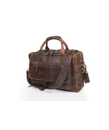 Artizanni Genuine Leather Duffle Bag, Womens Mens Travel Bag, Overnight ... - £87.72 GBP