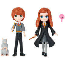Harry Potter Wizarding World Magical Minis Friendship Set Ron &amp; Ginny Weasley - £11.98 GBP