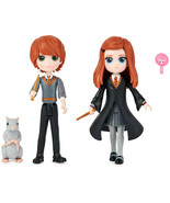 Harry Potter Wizarding World Magical Minis Friendship Set Ron &amp; Ginny We... - £11.98 GBP