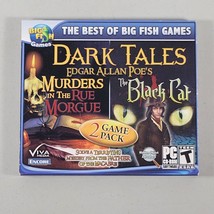 Dark Tales Edgar Allan Poe&#39;s Murders in the Rue Morgue/ The Black Cat (PC, 2012) - £7.82 GBP