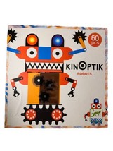 Kinoptik Robots Djeco Create Design 60 Piece Open Used - £15.36 GBP