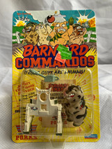 1989 Playmates Toys Barnyard Commandos SGT SHOAT N SWEET Figure in Blist... - £31.61 GBP