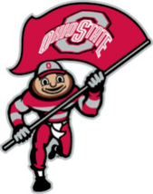 22 Ohio State Buckeyes Logo Mascot Poster 12x8in Metal Sign NCAA College - €21,34 EUR