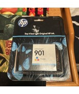 Genuine HP 901 Tri-Color Ink Cartridge Factory Sealed Expires Nov 2014 - $5.86