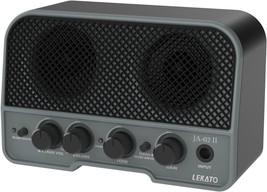 Lekato Mini Guitar Amp, 5W Rechargeable Electric Guitar Amplifier, Clean... - $44.98