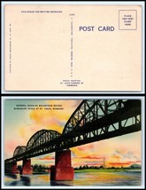 MISSOURI Postcard - St. Louis, General Macarthur Bridge L3 - £2.53 GBP
