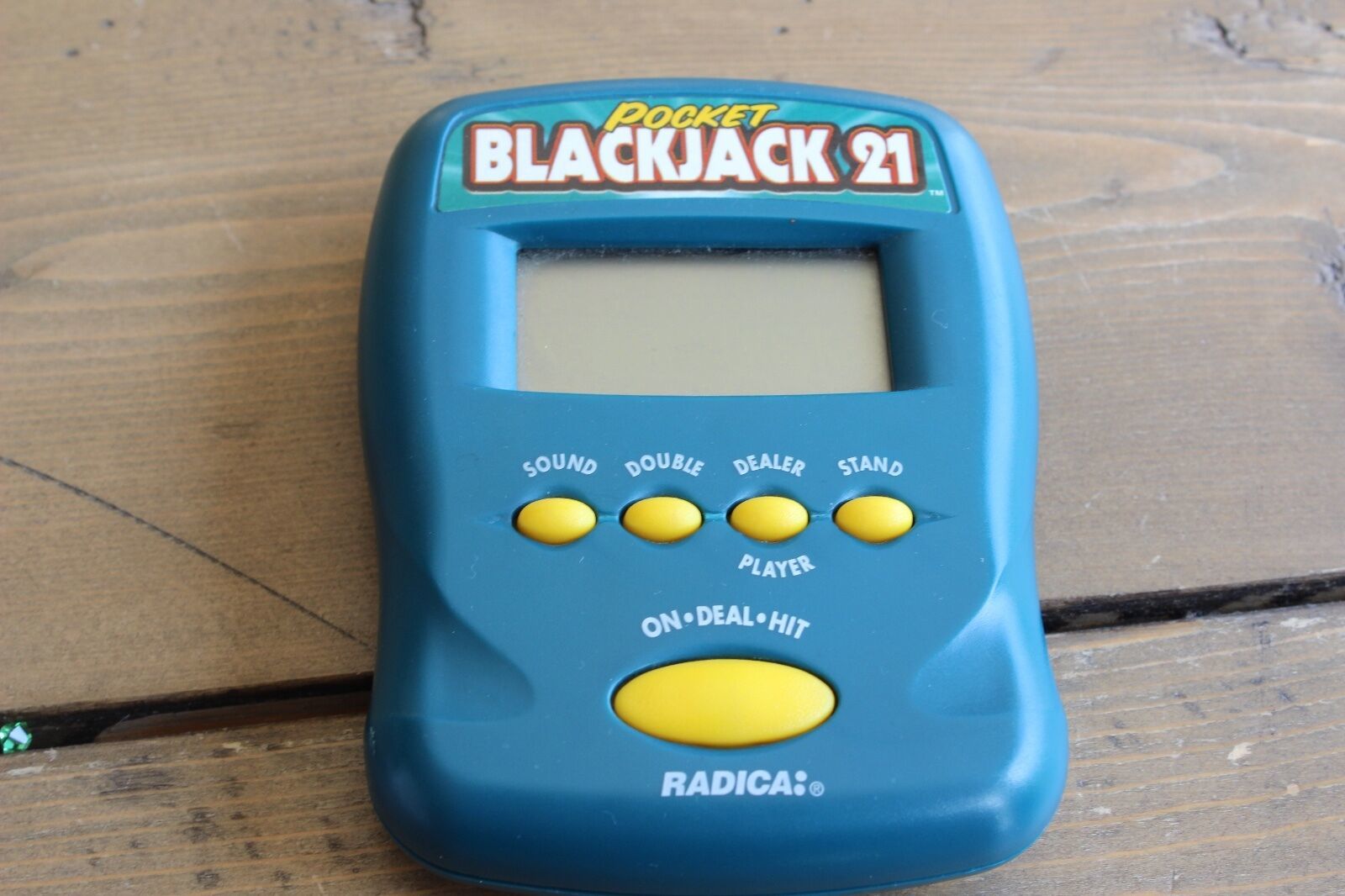 Radica Pocket Blackjack 21 Handheld Game WORKING - £3.53 GBP