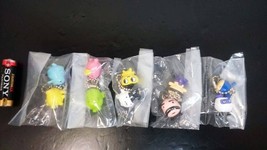 Tamagotchi Official Bandai Figure Double Swing Keychain Lot of 5 Complet... - £121.02 GBP