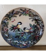 &quot;LITTLE WINTER SPIRITS&quot; Collector Plate Sam Timm Bradford Winter Garland... - $219.43 MXN