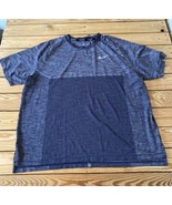 Nike Dri Fit Men’s Short Sleeve Athletic shirt Size 2XL Blue BA - £13.15 GBP