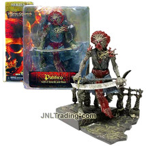 Pirates of the Caribbean Dead Man&#39;s Chest 7&quot; Figure PALIFICO with Swords &amp; Base - £43.15 GBP