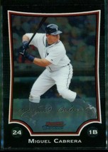 2009 Baseball Trading Card Topps Bowman Chrome #18 Miguel Cabrera Miami Marlins - £6.69 GBP