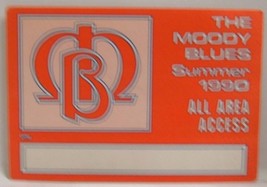 The Moody Blues - Vintage Original Cloth Concert Tour Backstage Pass - £7.84 GBP