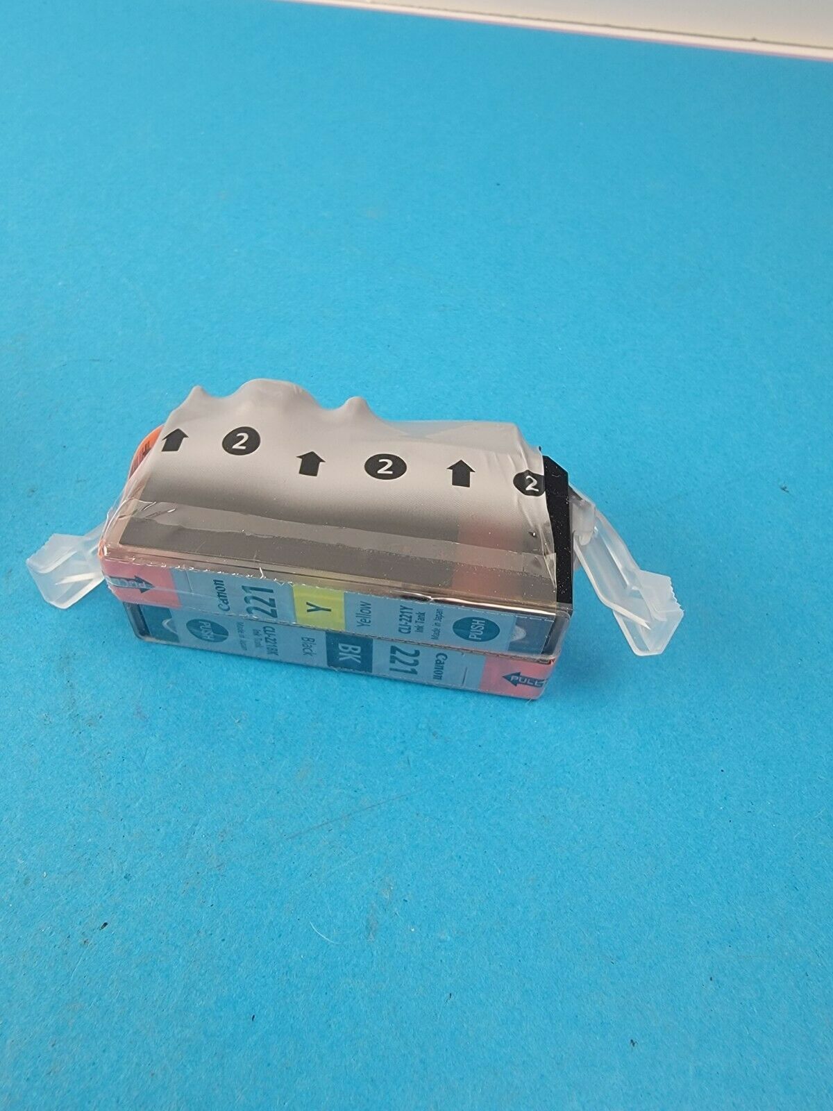 Genuine Canon CLI-221Y  Black , Yellow Ink-No box - $12.17